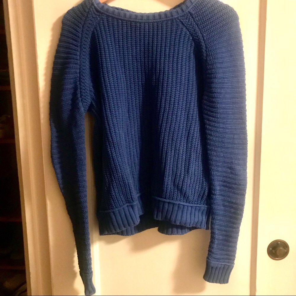 3/25💙Blue Knit Sweater